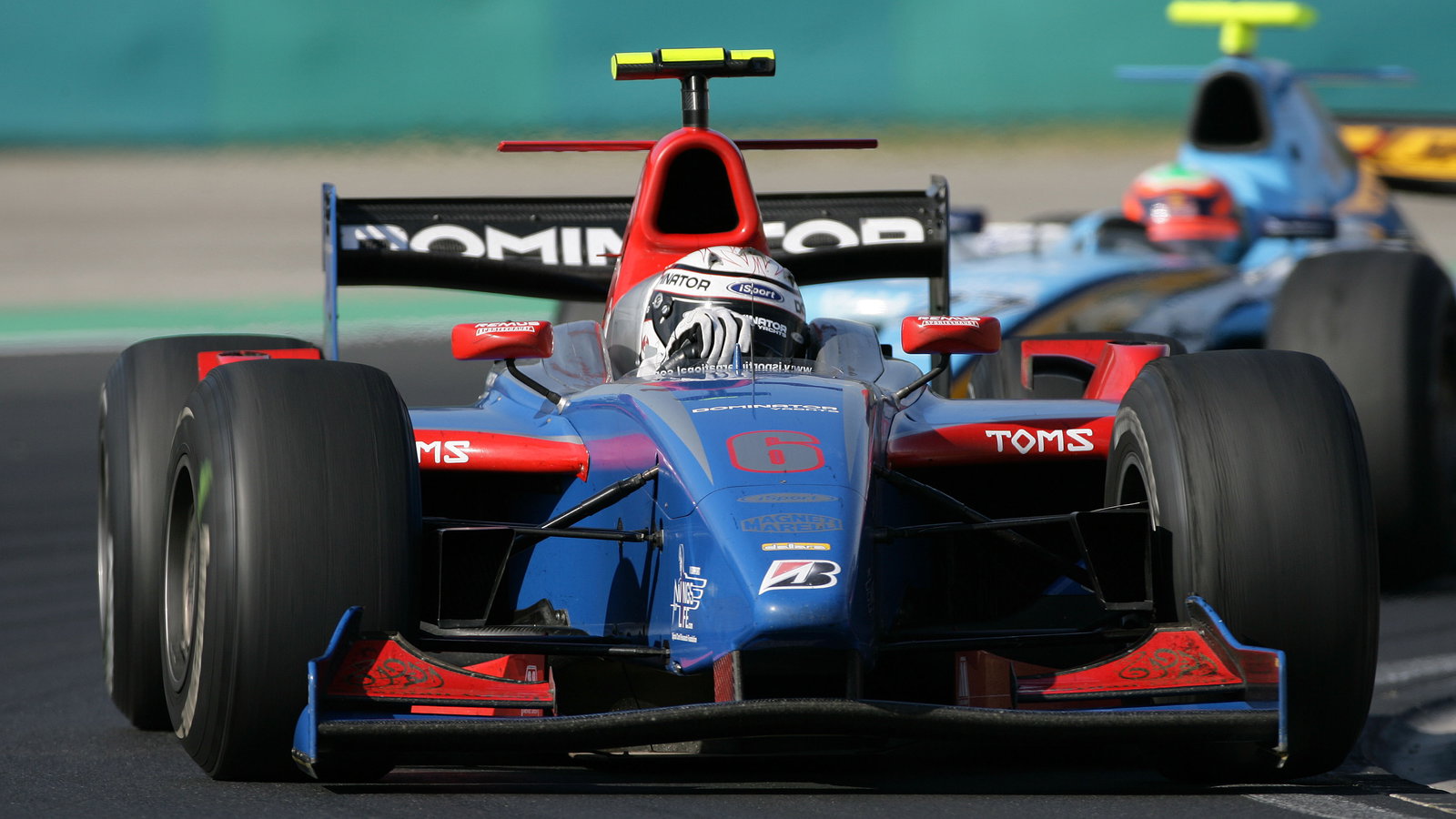 Andreas Zuber (UAE) iSport International, Hungarian GP2, Hungaroring, 3rd-5th, August, 2007