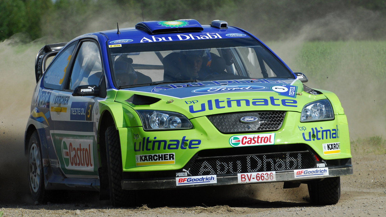 Marcus Gronholm (FIN) / Timo Rautiainen (FIN), BP Ford Focus RS WRC 07. Rally Finland, 2nd-5th Augus