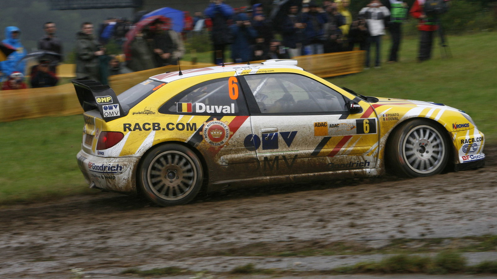 Francois Duval (BEL) / Patrik Pivato (BEL) OMV Kronos Citroen Xsara WRC. Rallye Deutschland, 17-19th