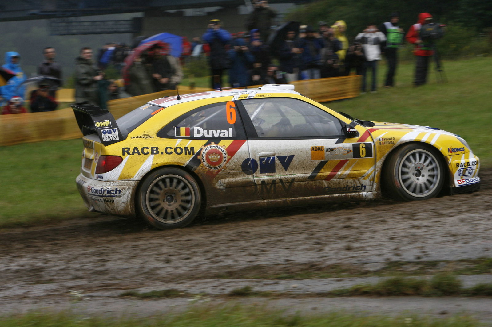 Francois Duval (BEL) / Patrik Pivato (BEL) OMV Kronos Citroen Xsara WRC. Rallye Deutschland, 17-19th