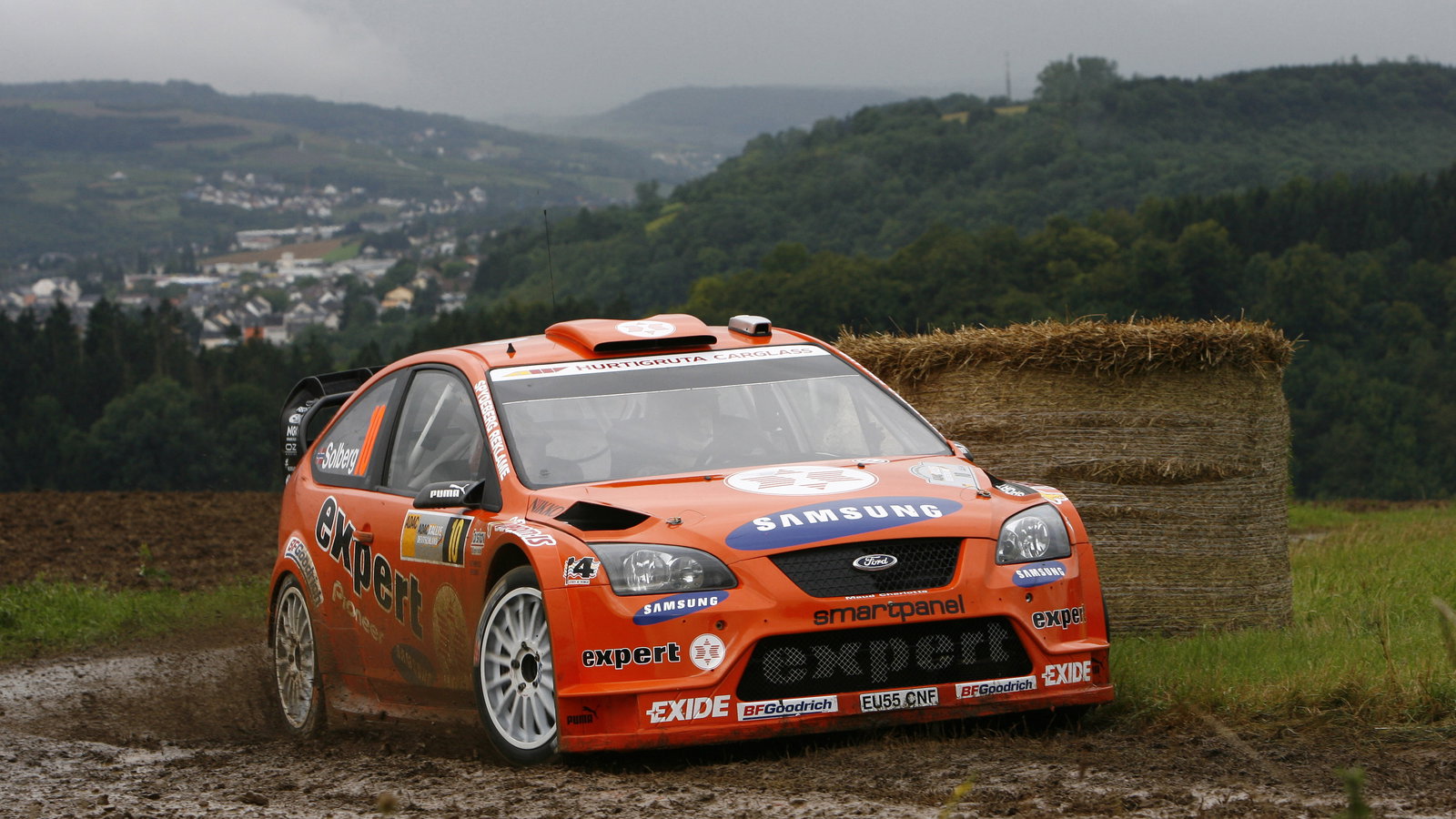 Henning Solberg (NOR) / Cato Menkerud (NOR), Stobart Ford Focus WRC 06. Rallye Deutschland, 17-19th 