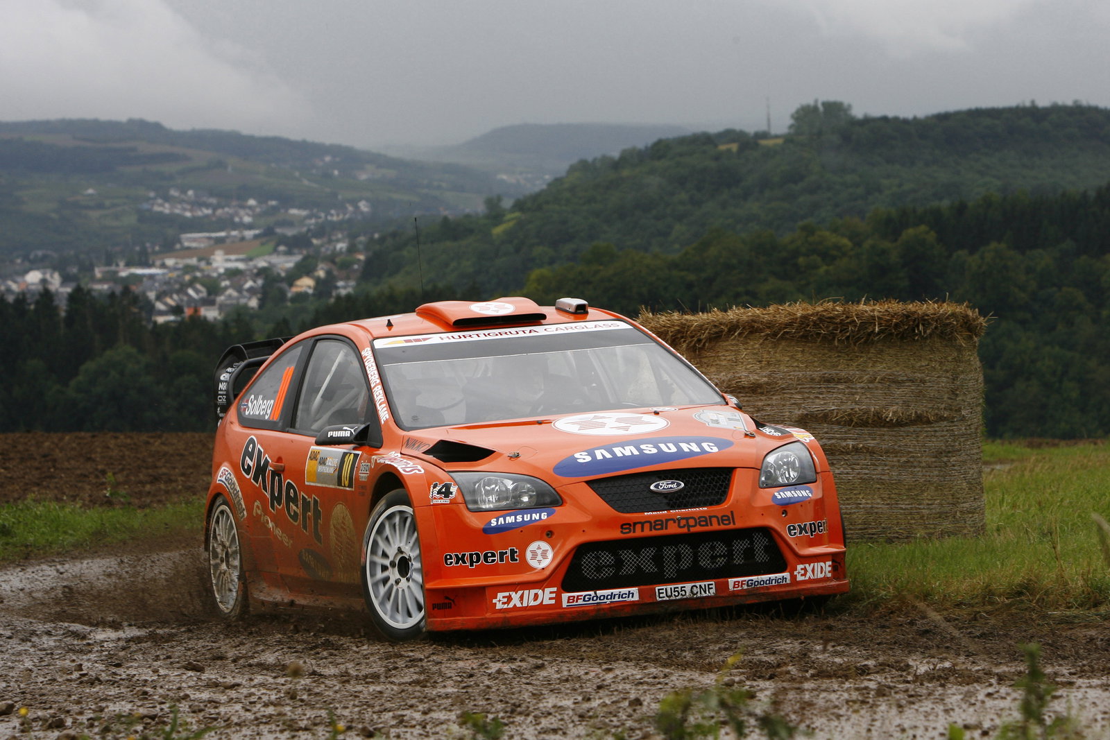 Henning Solberg (NOR) / Cato Menkerud (NOR), Stobart Ford Focus WRC 06. Rallye Deutschland, 17-19th 