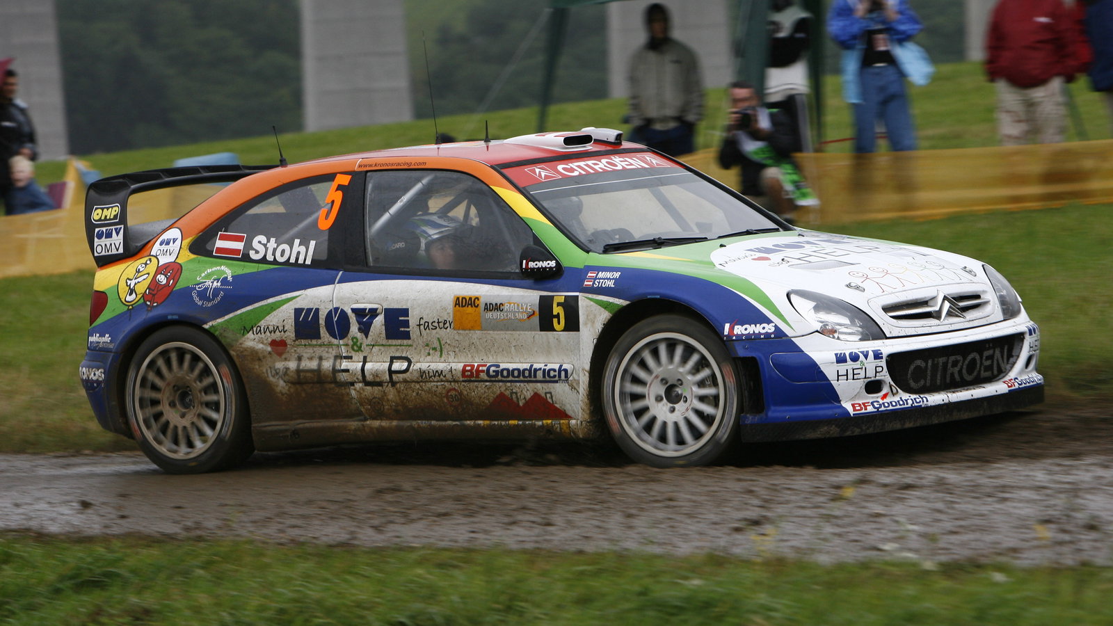 Manfred Stohl (AUT) / Ilka Minor (AUT), OMV Kronos Citroen Xsara WRC. Rallye Deutschland, 17-19th Au