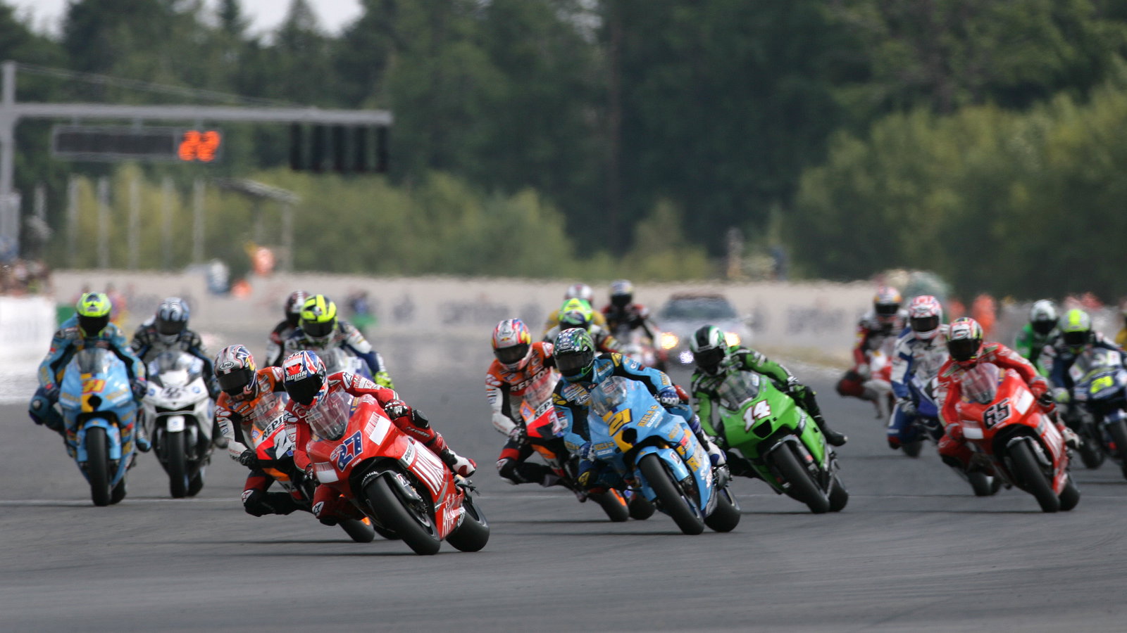 Start, 2007 MotoGP World Championship,