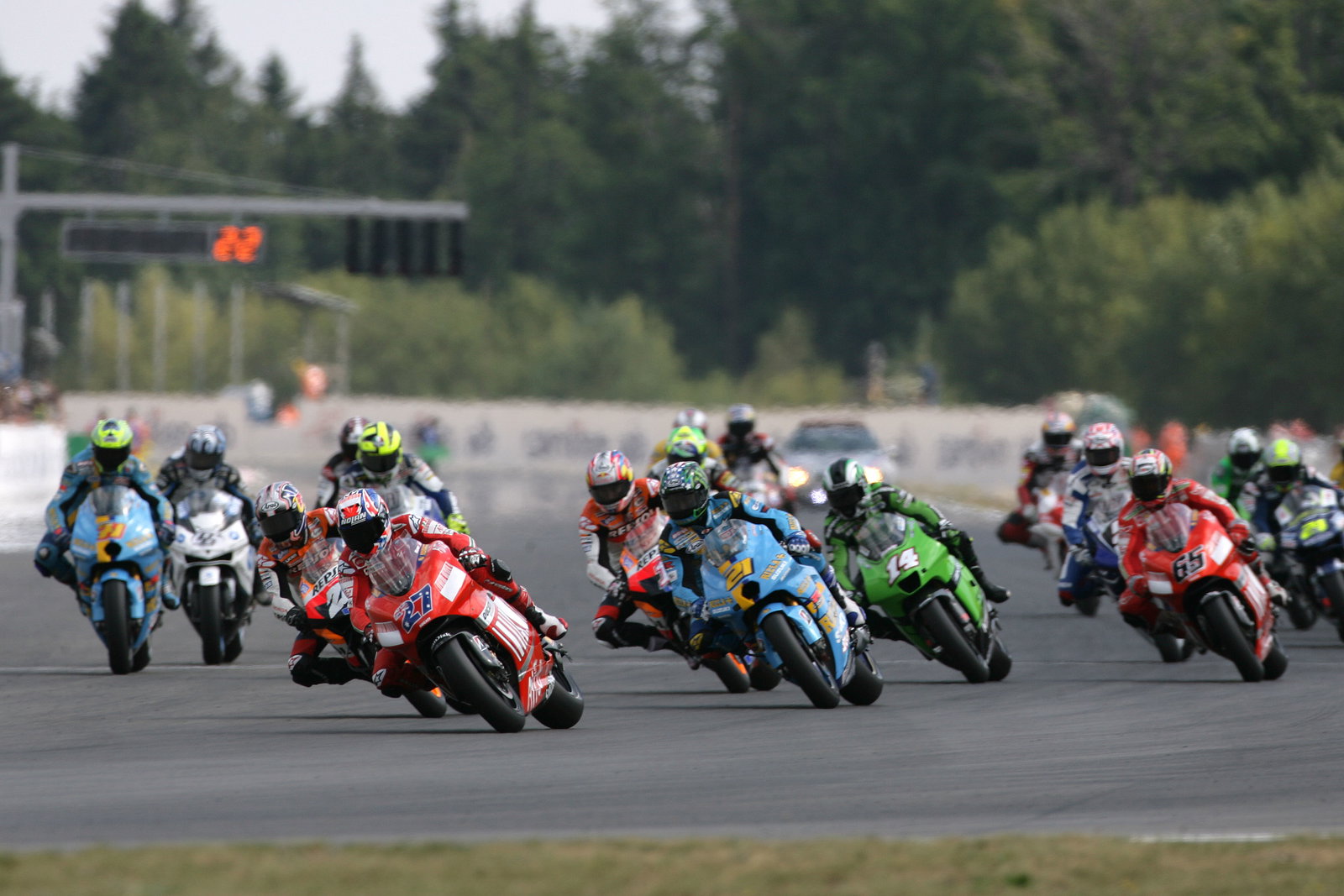 Start, 2007 MotoGP World Championship,