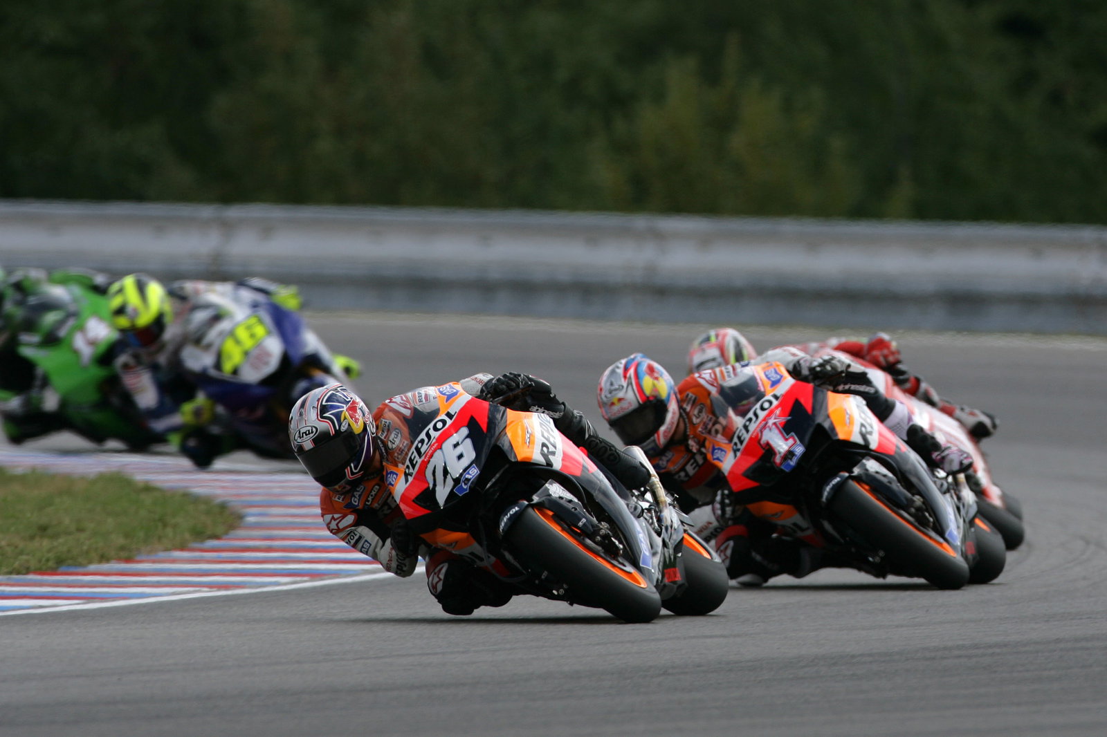 Dani Pedrosa (ESP), Repsol Honda Team, Honda RC212V, 26, 2007 MotoGP World Championship,