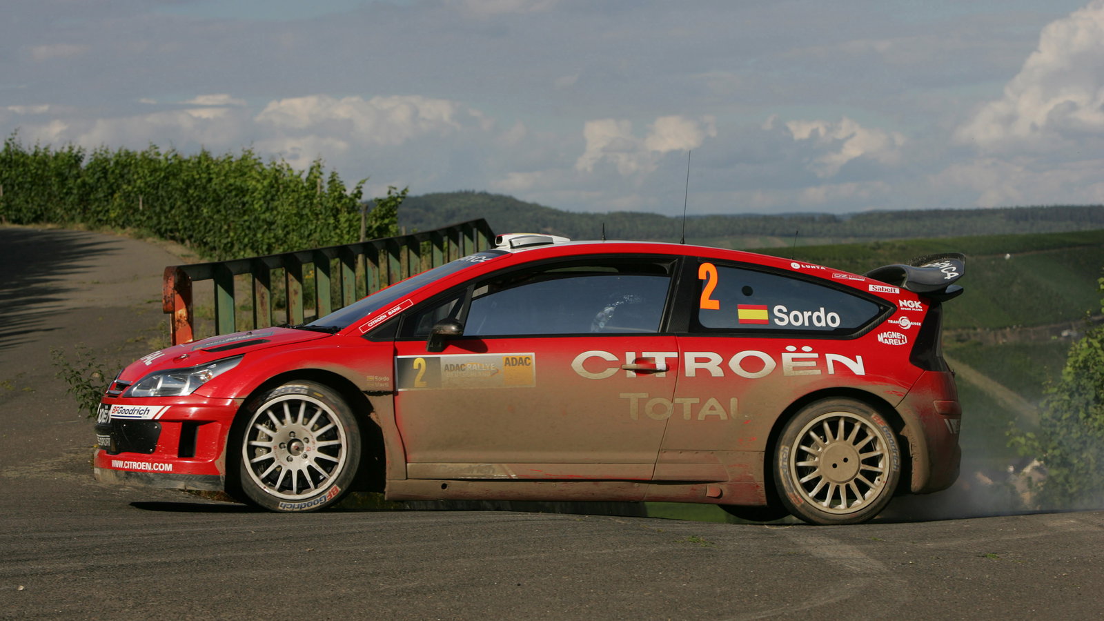 Daniel Sordo (ESP) / Marc Marti (ESP), Citroen Total WRT C4 WRC. Rallye Deutschland, 17-19th August 