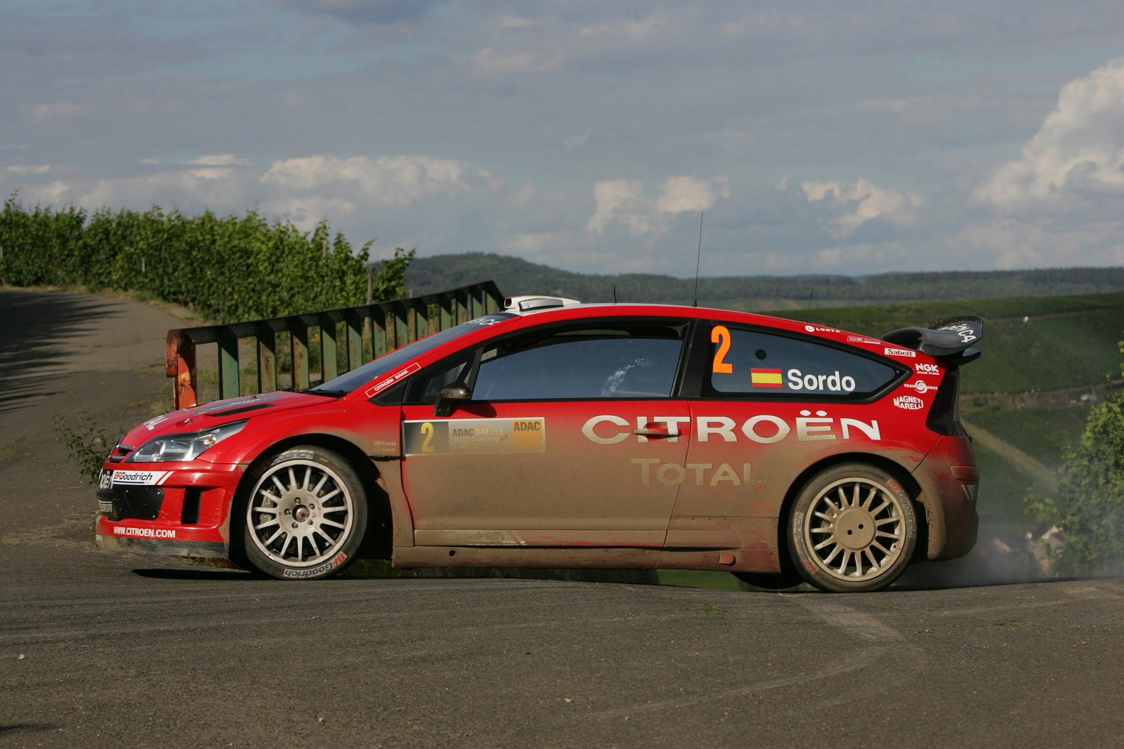 Daniel Sordo (ESP) / Marc Marti (ESP), Citroen Total WRT C4 WRC. Rallye Deutschland, 17-19th August 