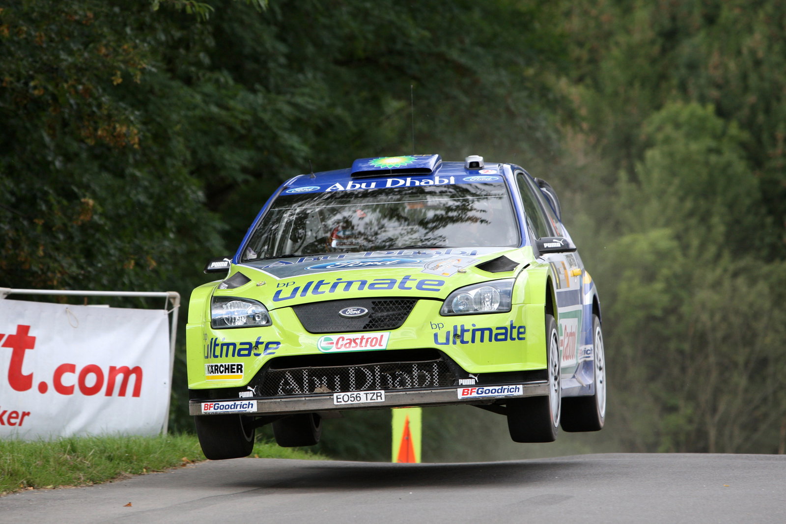 Mikko Hirvonen (FIN) / Jarmo Lehtinen (FIN), BP Ford Focus RS WRC 07. Rallye Deutschland, 17-19th Au