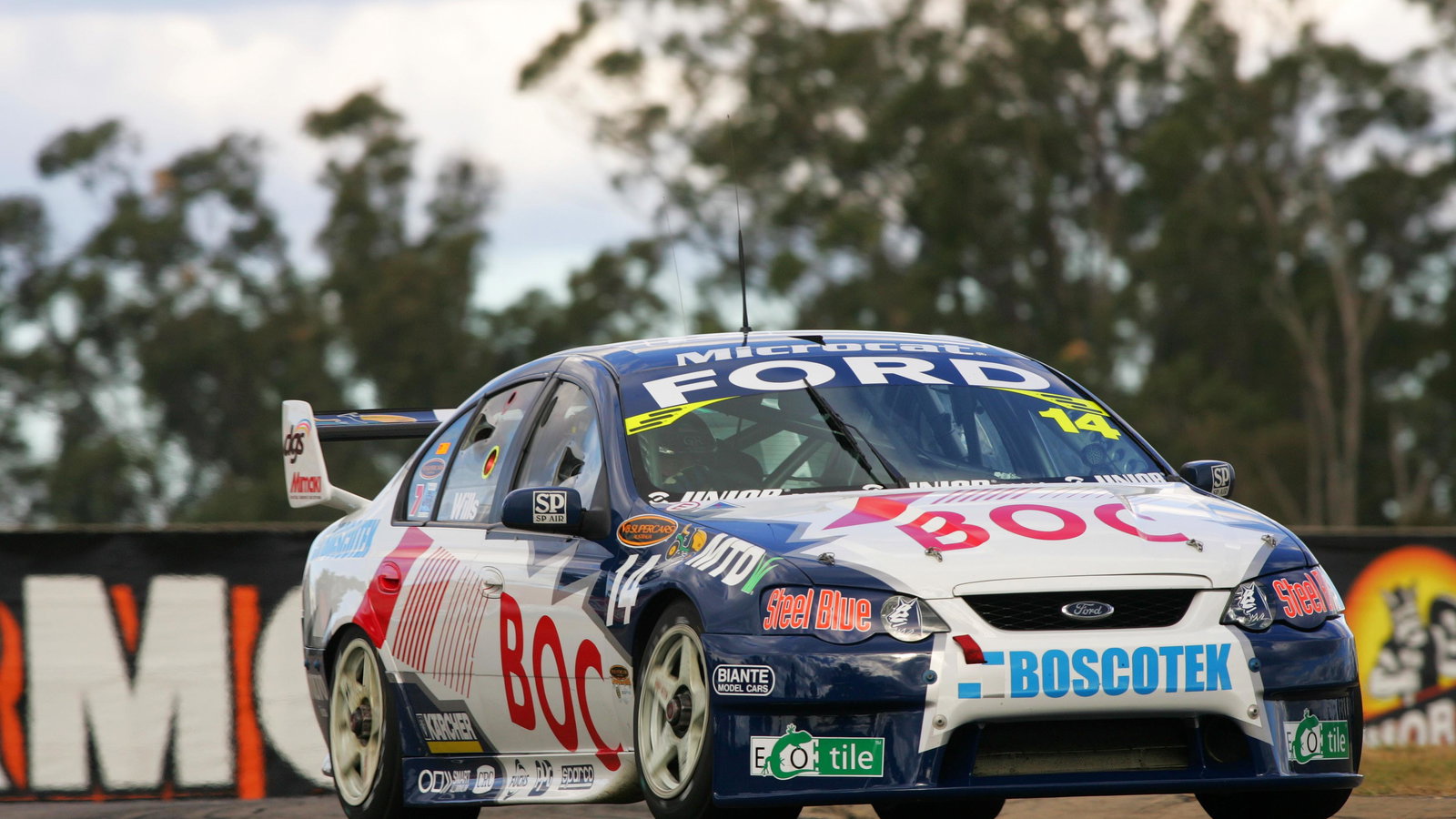 Simon Wills (NZ) BOC Gases fordJim Beam 400Rd 8 V8 Supercar ChampionshipOran ParkSydneyNSWAust