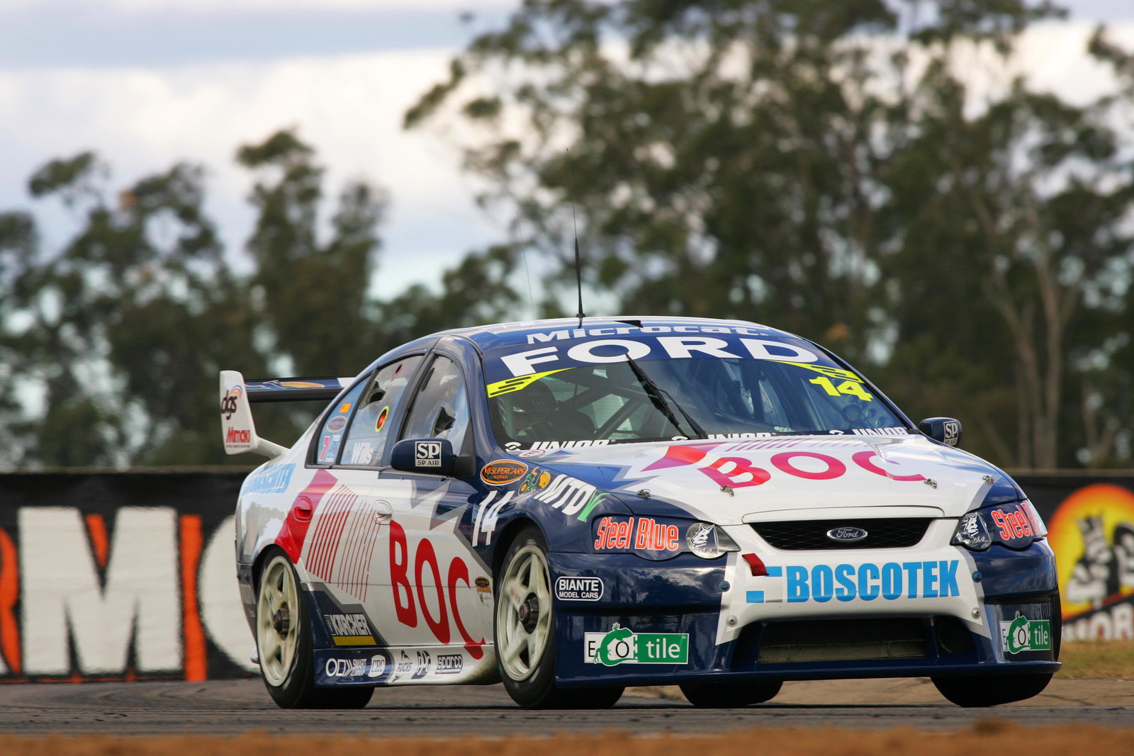 Simon Wills (NZ) BOC Gases fordJim Beam 400Rd 8 V8 Supercar ChampionshipOran ParkSydneyNSWAust