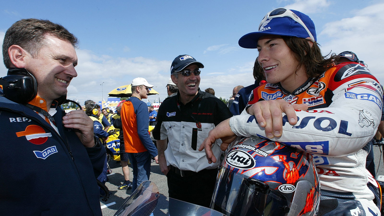 Trevor Morris, Doohan, Hayden, Czech MotoGP, 2004
