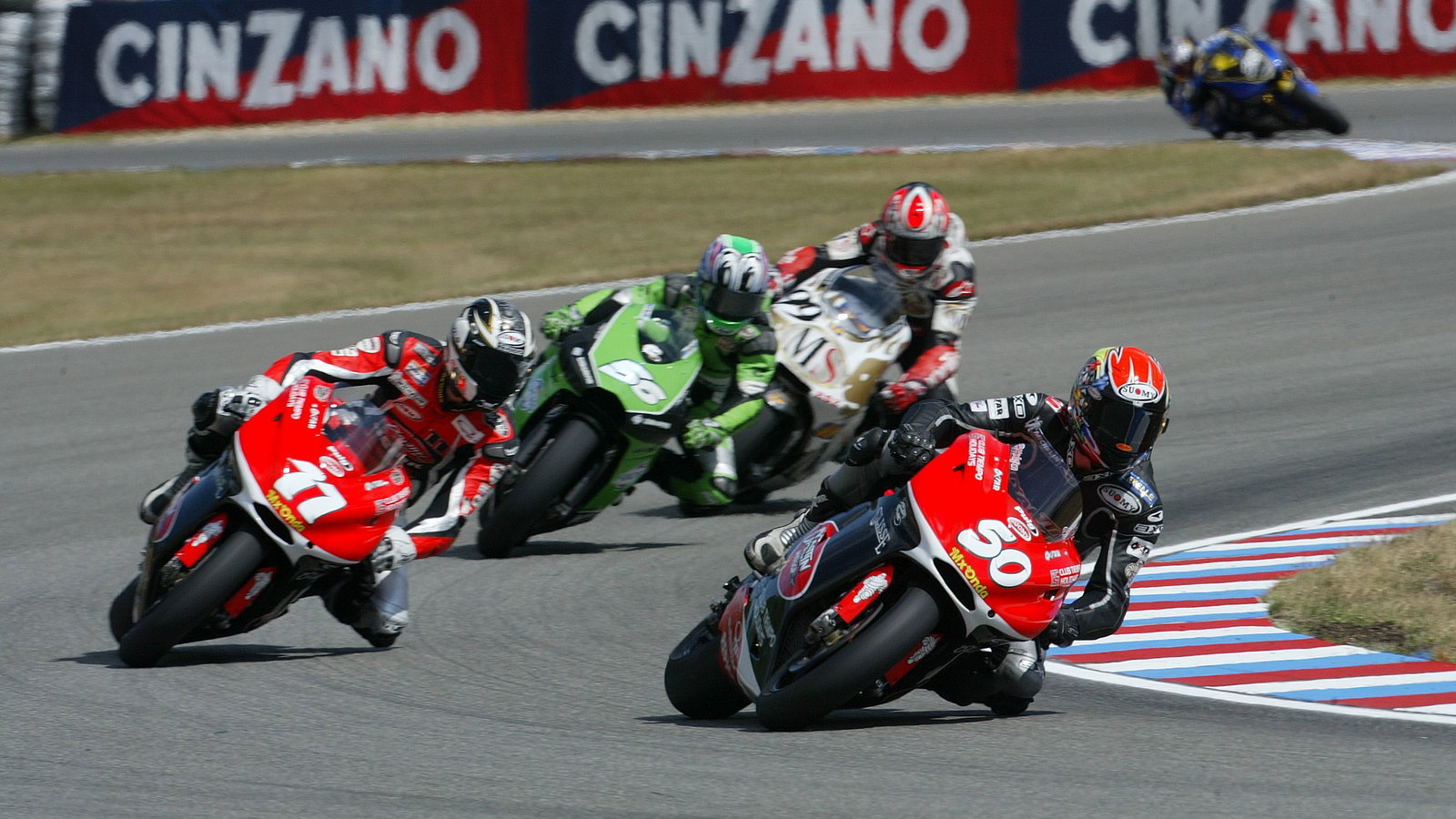 Hodgson, Xaus, Nakano and Mcwilliams, Czech MotoGP, 2004