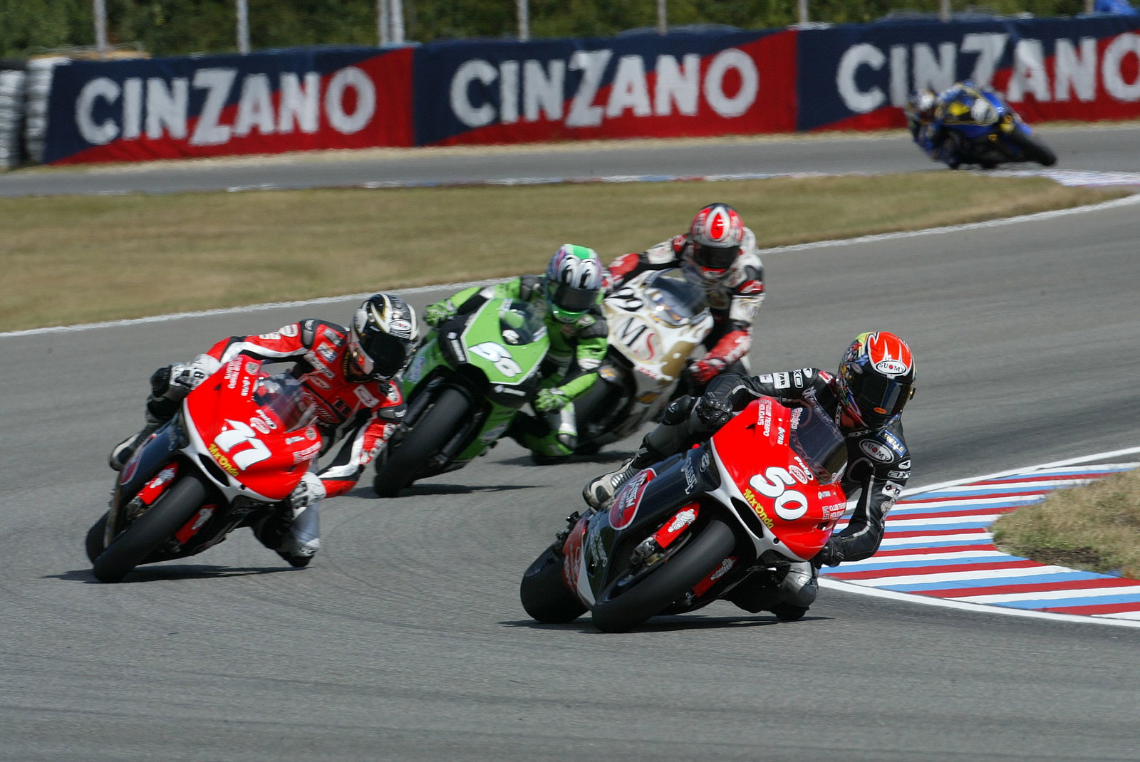 Hodgson, Xaus, Nakano and Mcwilliams, Czech MotoGP, 2004