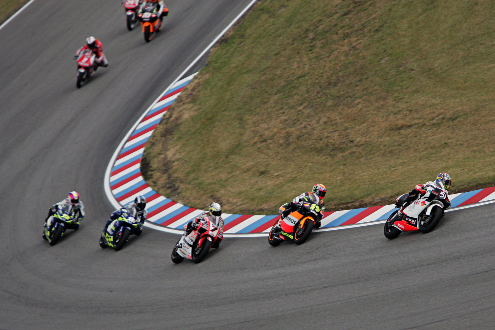 De Angelis leads, Czech 250GP Race 2004