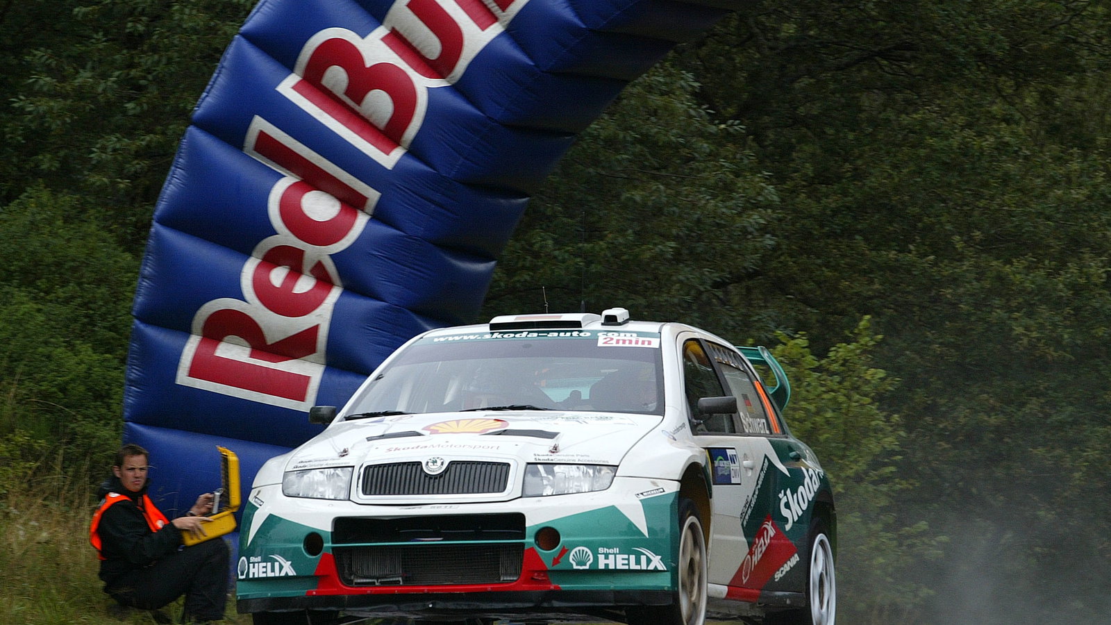 Armin Schwarz / Manfred Hiemer - Skoda Fabia WRC