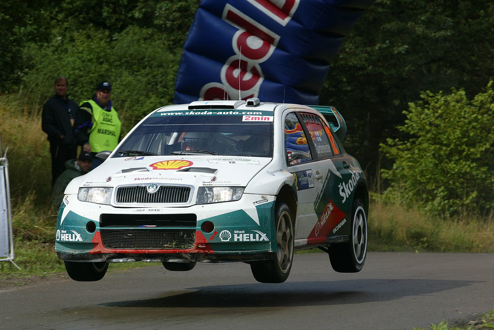 Toni Gardemeister / Paavo Lukander - Skoda Fabia WRC