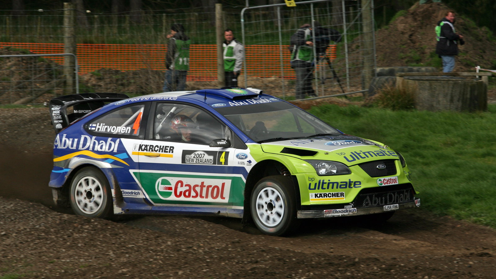 Mikko Hirvonen (FIN) / Jarmo Lehtinen (FIN), BP Ford Focus RS WRC 07. Rally New Zealand. 31st August