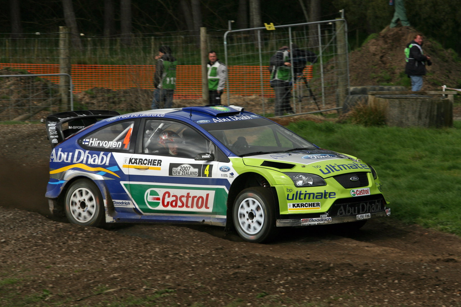 Mikko Hirvonen (FIN) / Jarmo Lehtinen (FIN), BP Ford Focus RS WRC 07. Rally New Zealand. 31st August