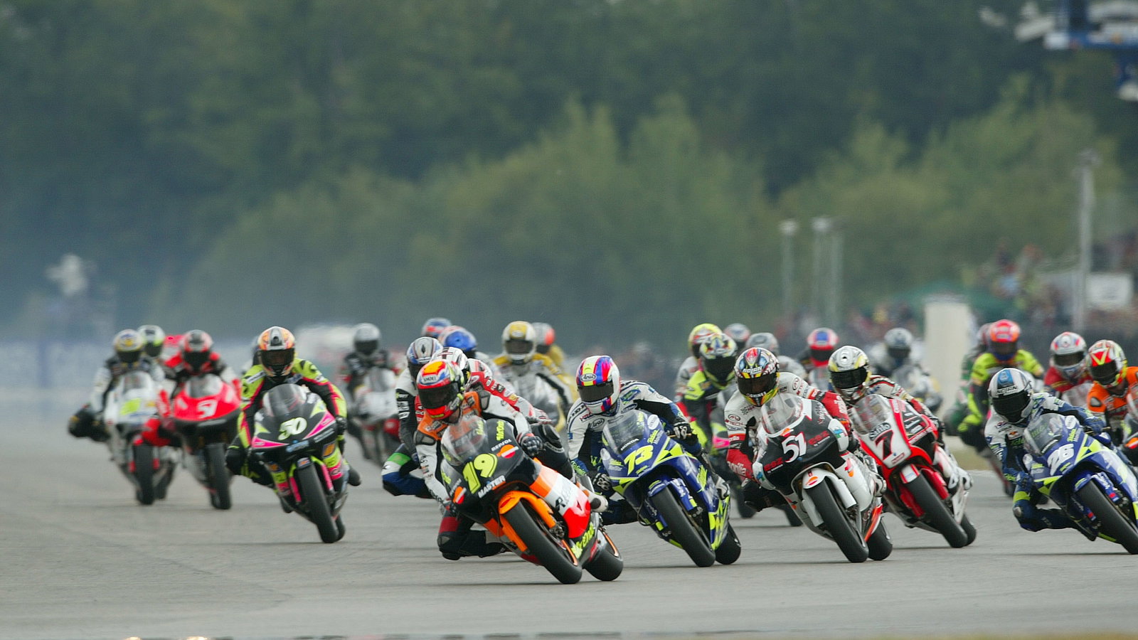 Start, Czech 250GP Race, 2004