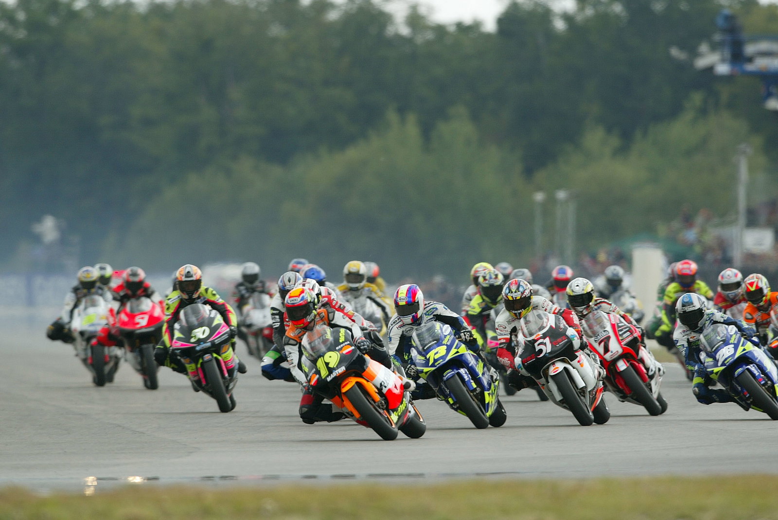 Start, Czech 250GP Race, 2004
