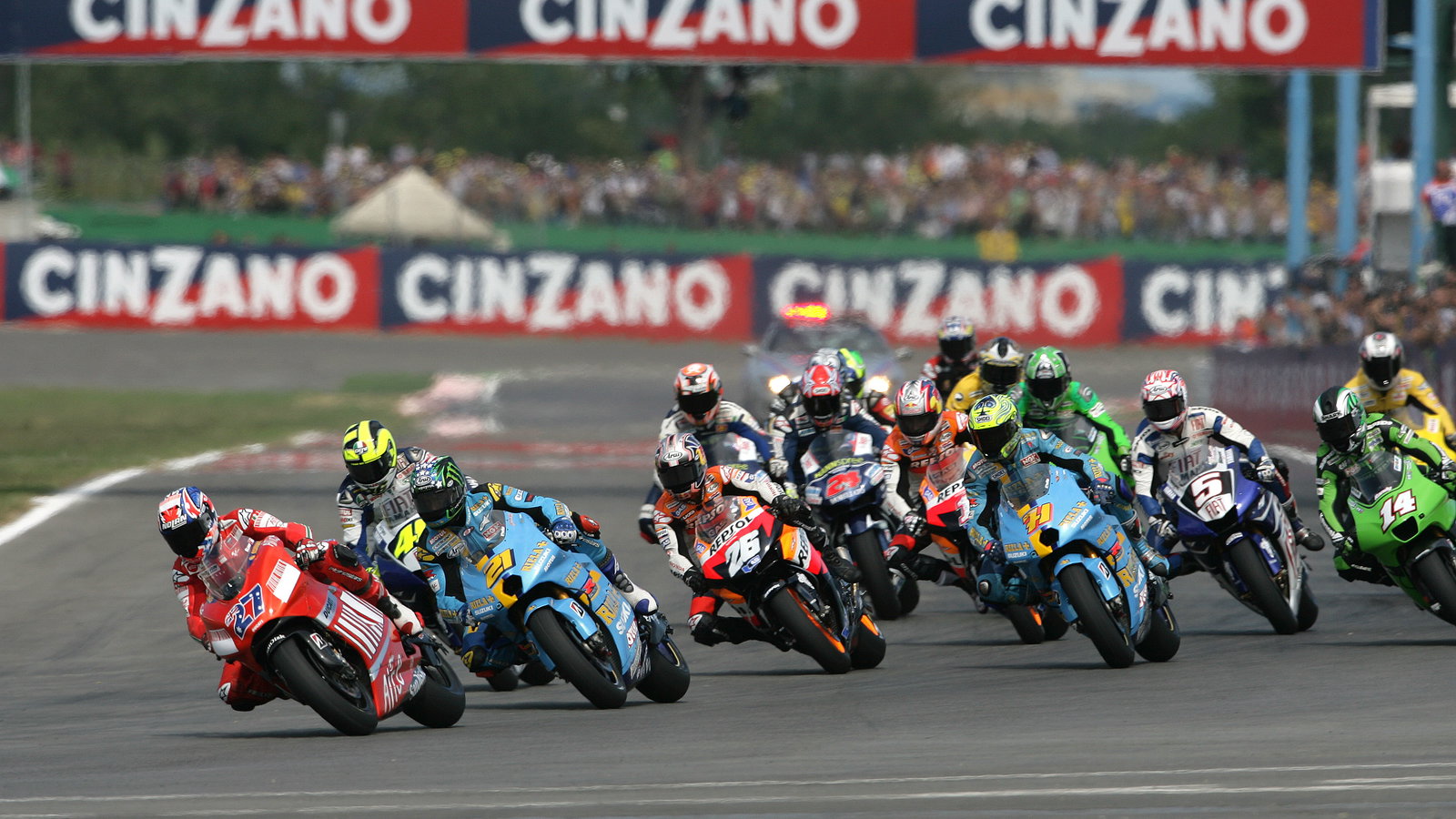 Start, 2007 MotoGP World Championship,