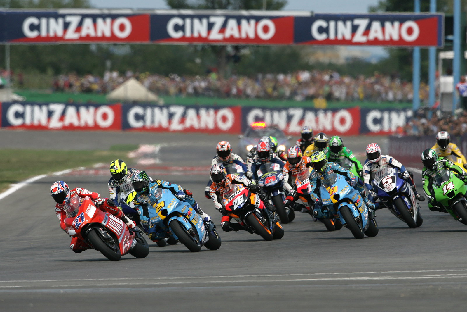 Start, 2007 MotoGP World Championship,