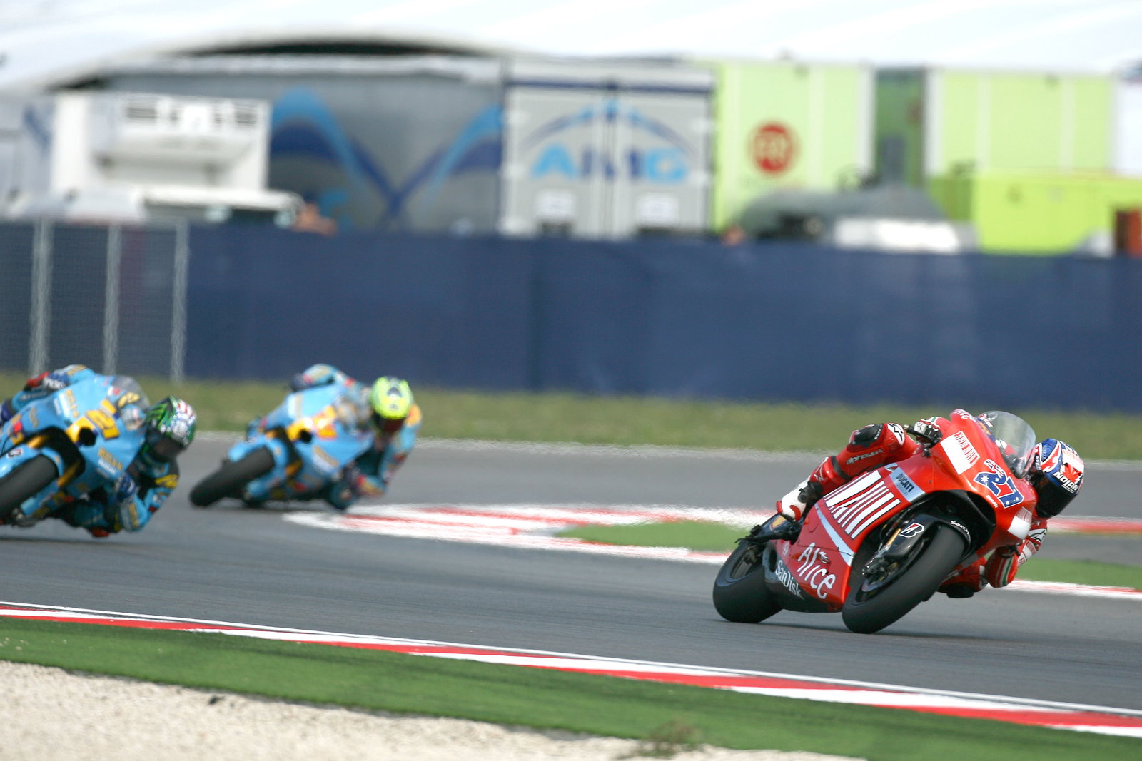 Stoner, San Marino MotoGP Race 2007