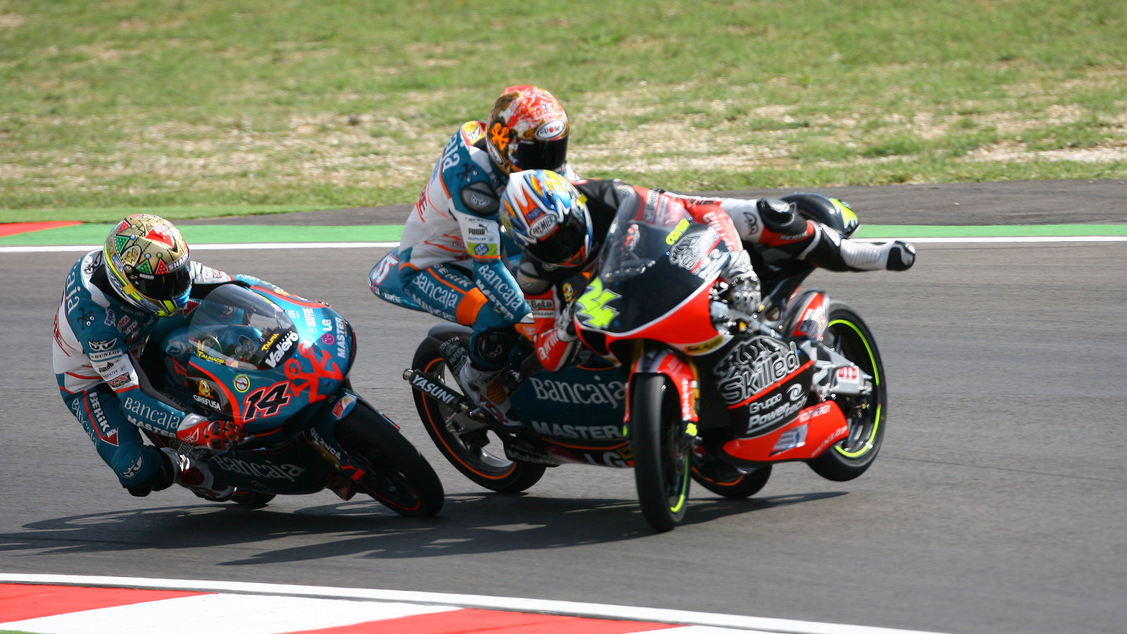 Faubel and Corsi crash, San Marino 125GP 2007