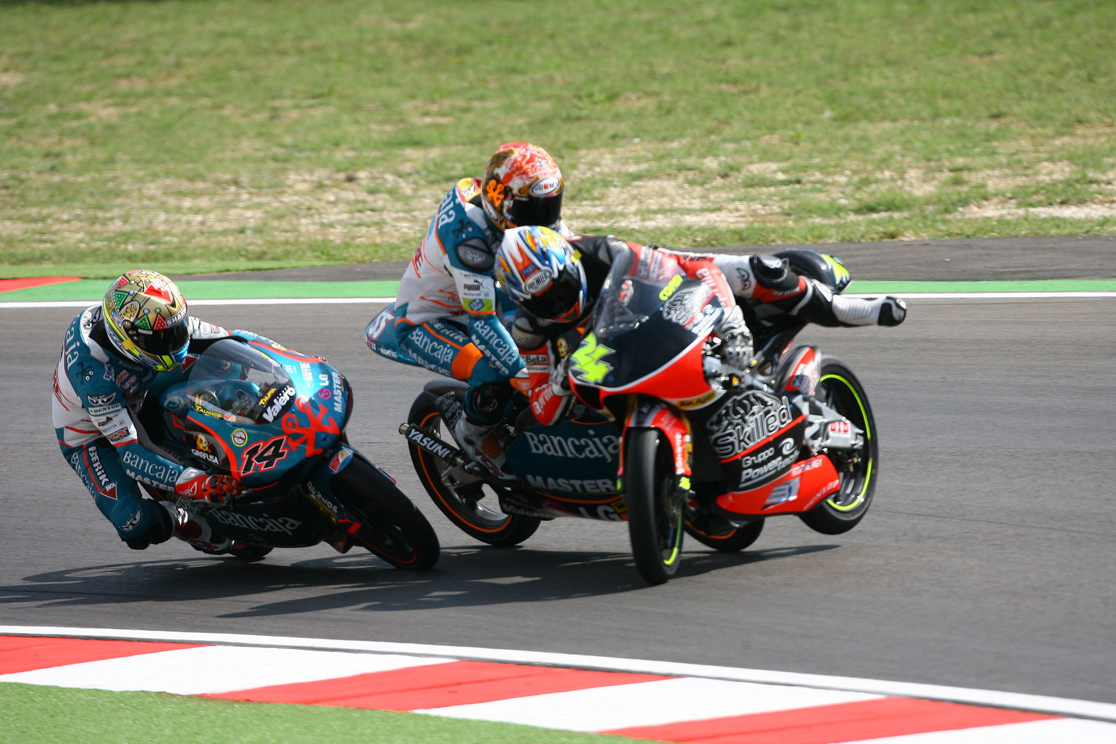 Faubel and Corsi crash, San Marino 125GP 2007