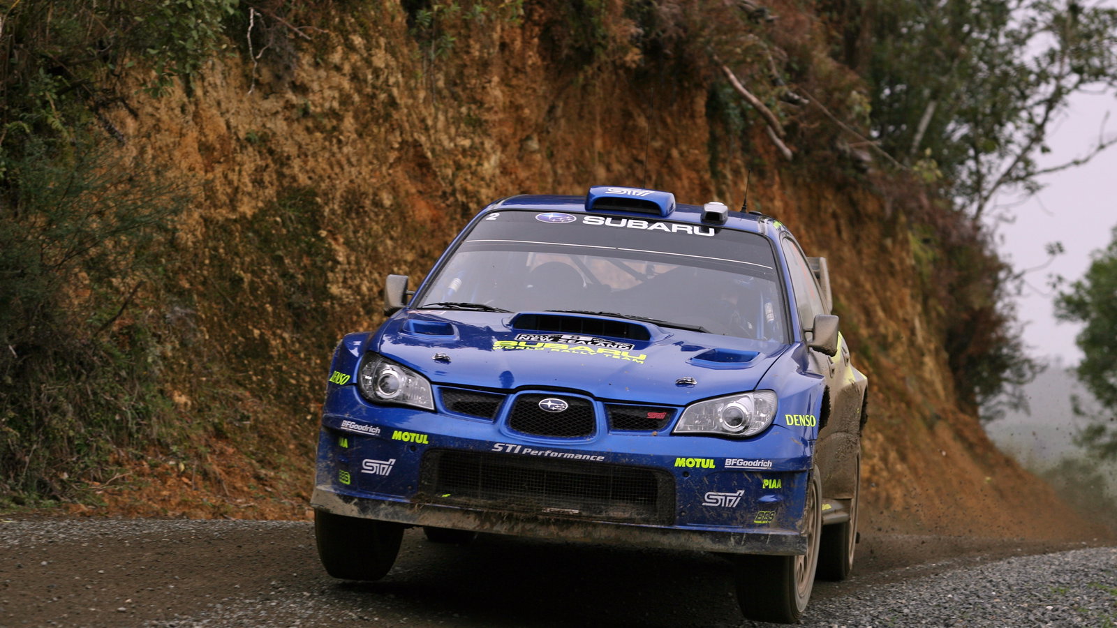 Chris Atkinson (AUS) / Stephane Prevot (BEL), Subaru WRT Impreza WRC 2007. Rally New Zealand. 31st A