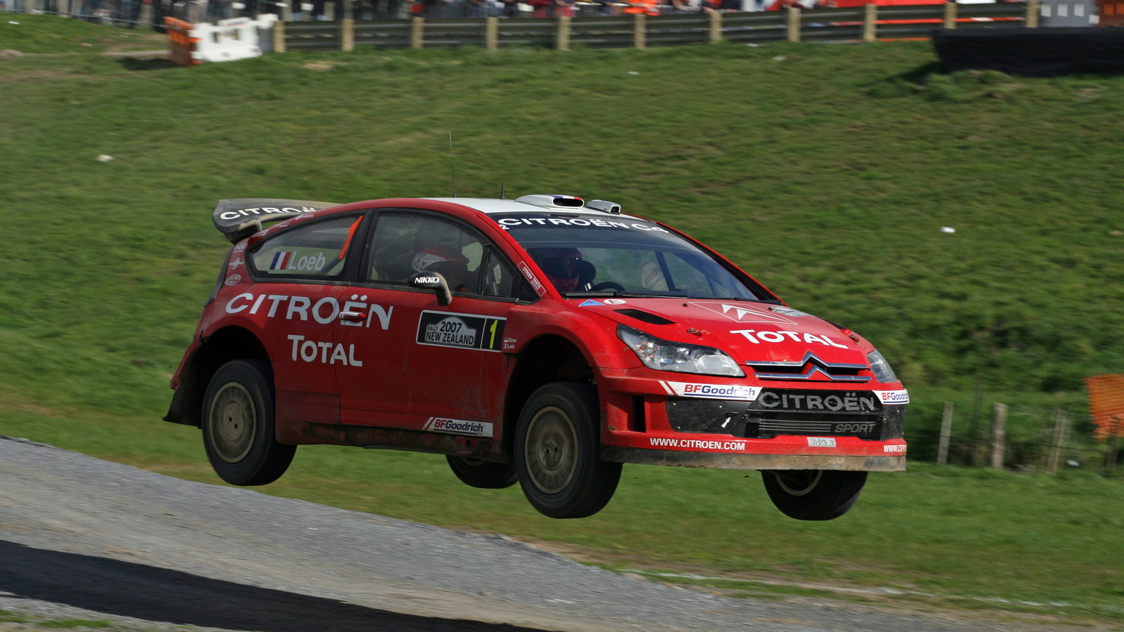 Sebastien Loeb (FRA) / Daniel Elena (MC), Citroen Total WRT C4 WRC. Rally New Zealand. 31st August -