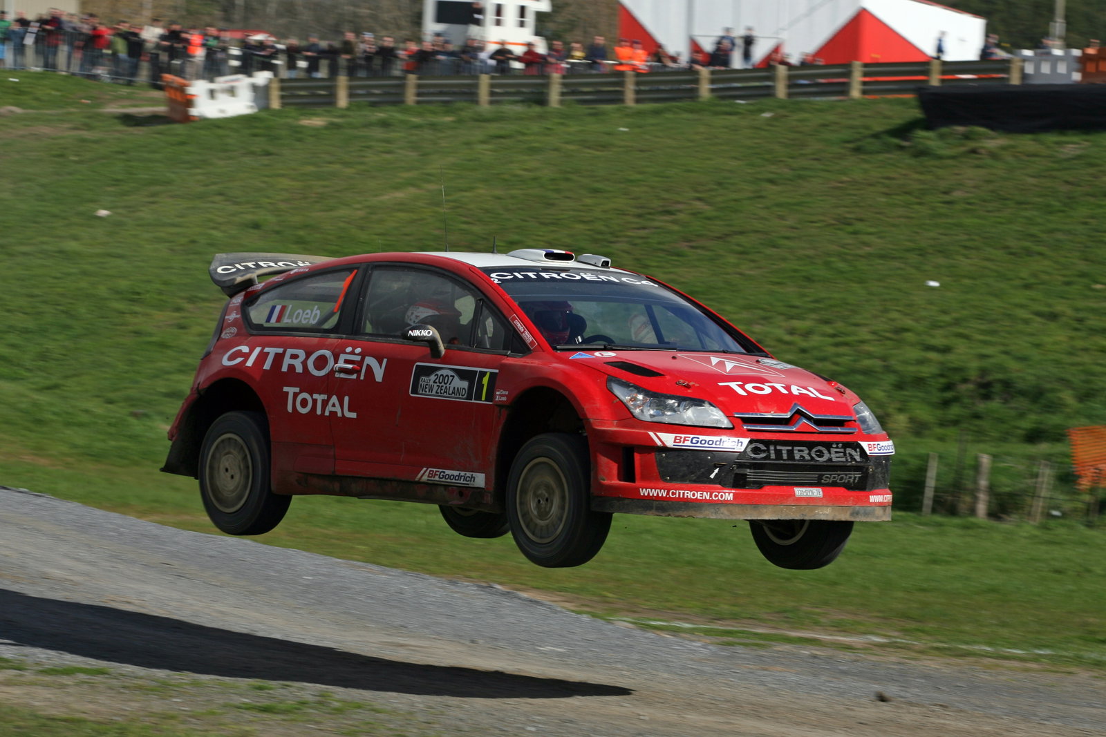 Sebastien Loeb (FRA) / Daniel Elena (MC), Citroen Total WRT C4 WRC. Rally New Zealand. 31st August -