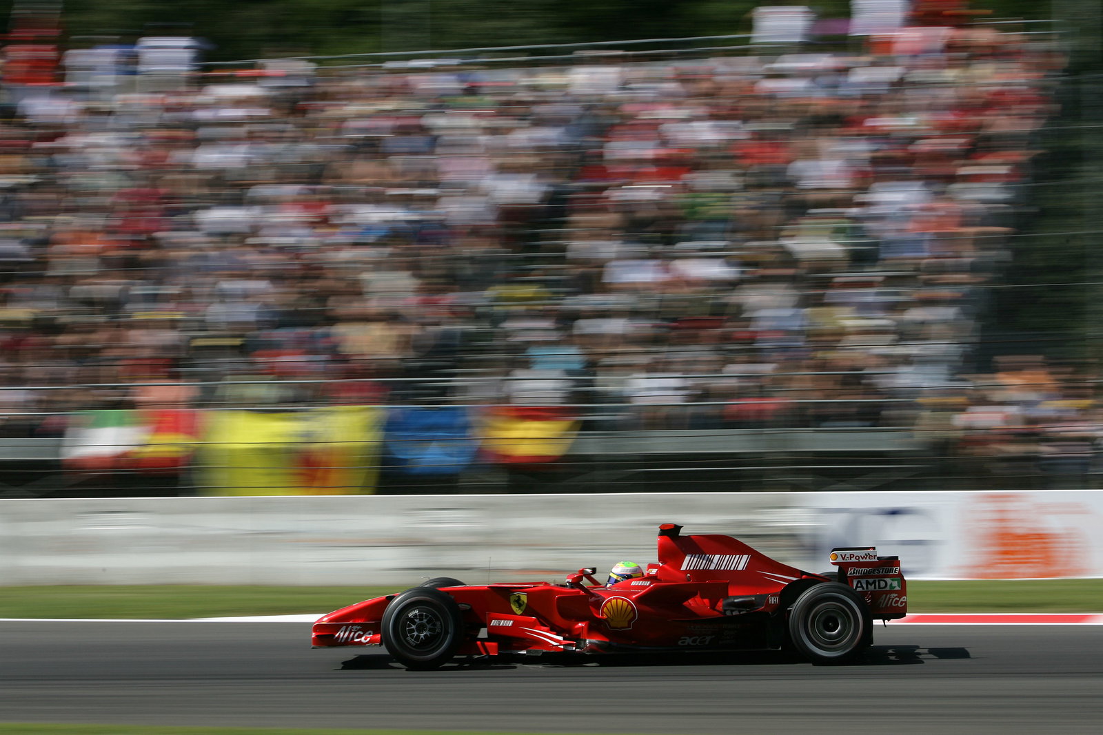 Felipe Massa (BRA) Ferrari F2007, Italian F1, Monza, 7-9th, September 2007