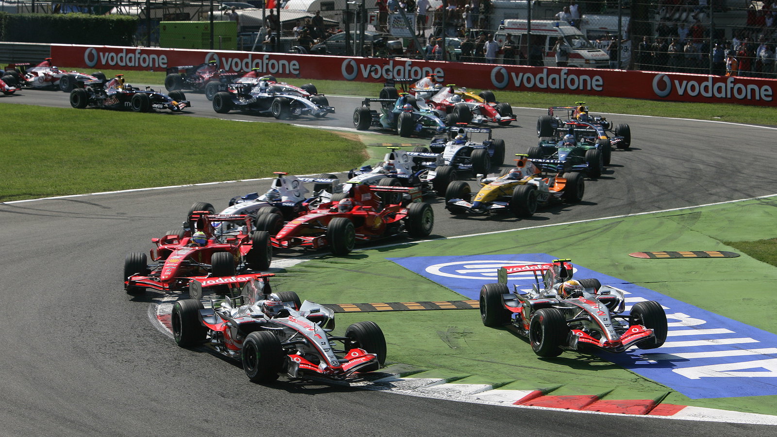 Start, Italian F1, Monza, 7-9th, September 2007