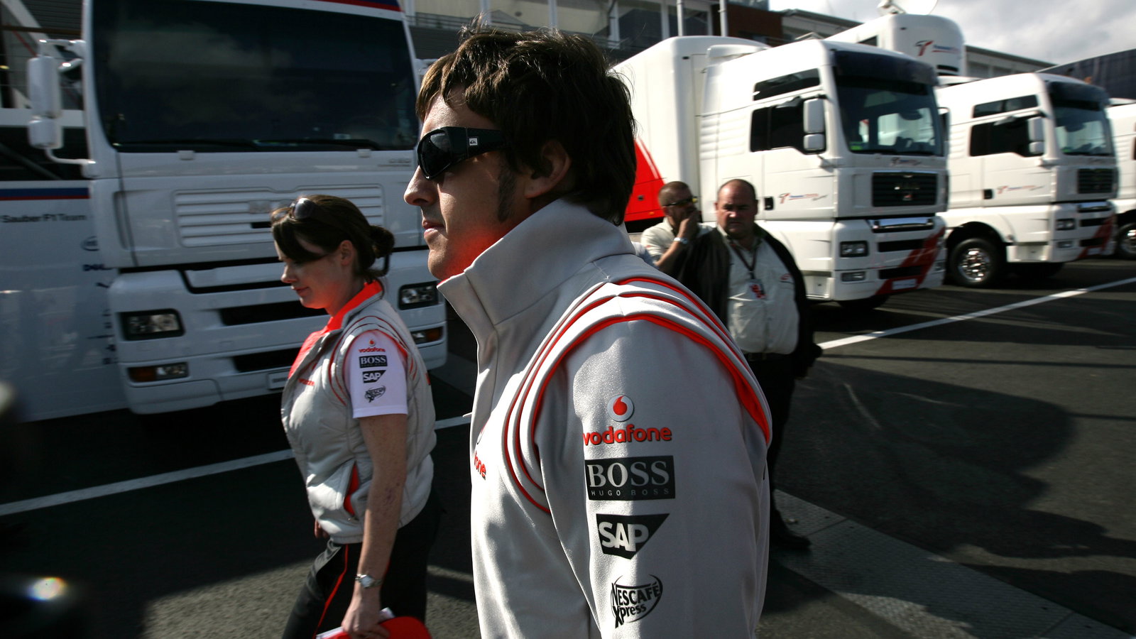 Fernando Alonso (ESP) McLaren MP4/22, Belgian F1, Spa, 14-16th, September 2007