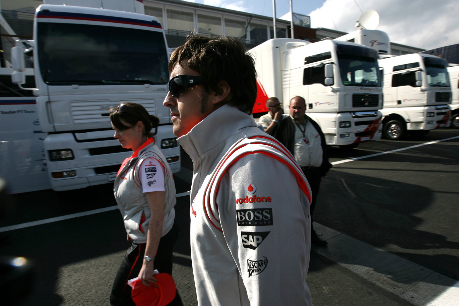 Fernando Alonso (ESP) McLaren MP4/22, Belgian F1, Spa, 14-16th, September 2007