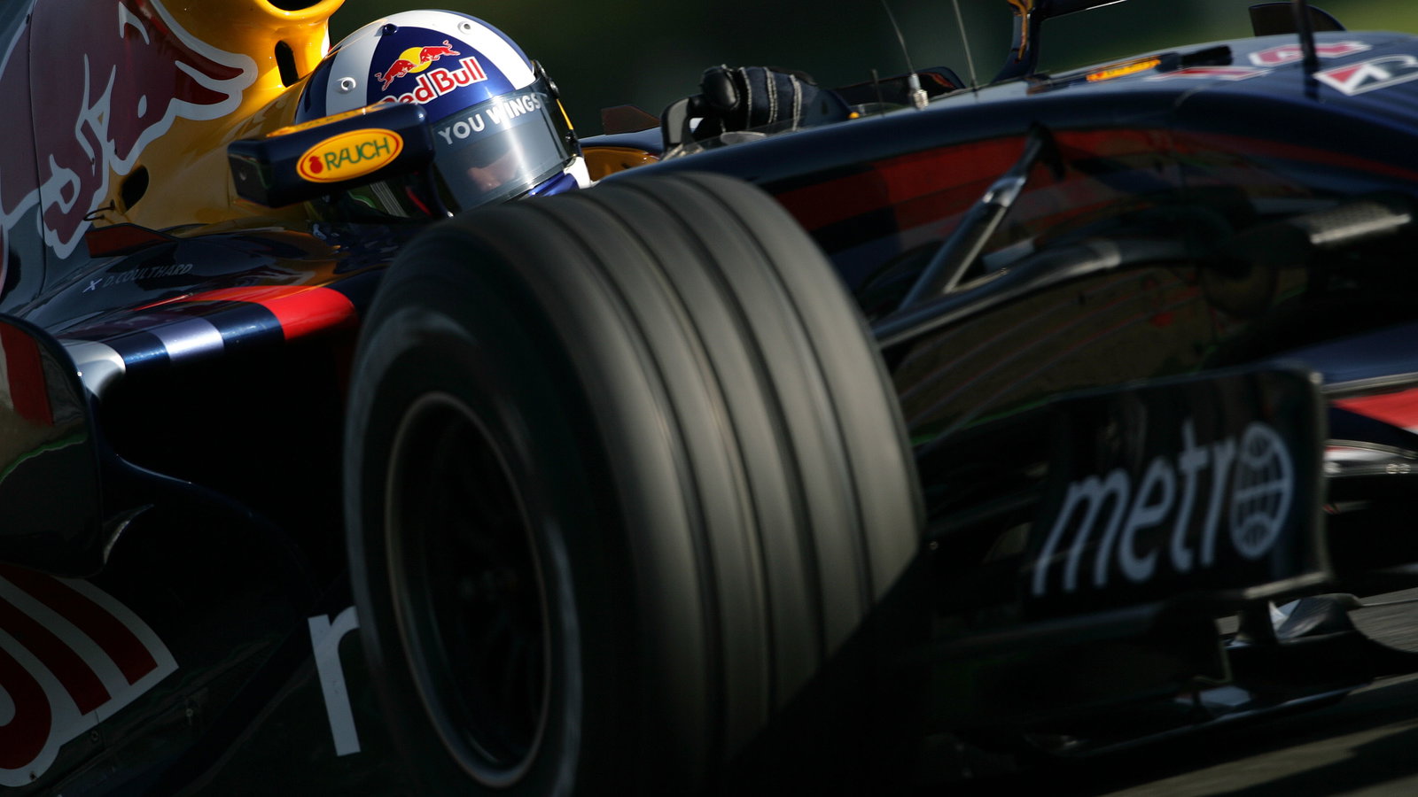 David Coulthard (GBR) Reb Bull RB3, Belgian F1, Spa, 14-16th, September 2007