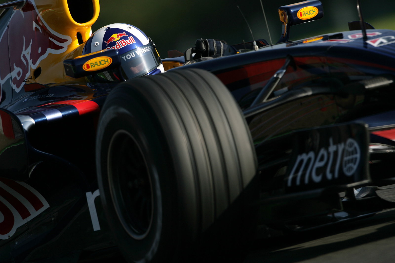 David Coulthard (GBR) Reb Bull RB3, Belgian F1, Spa, 14-16th, September 2007
