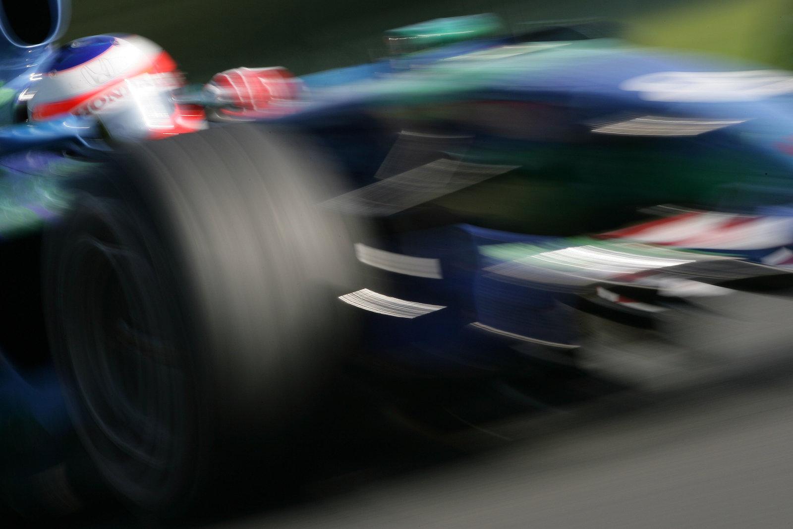 Rubens Barrichello (BRA) Honda RA107, Belgian F1, Spa, 14-16th, September 2007