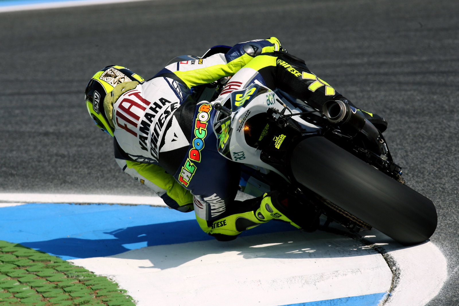 Valentino Rossi (ITA), Yamaha Factory Racing Team, Yamaha M1, 46, 2007 MotoGP World Championship,
