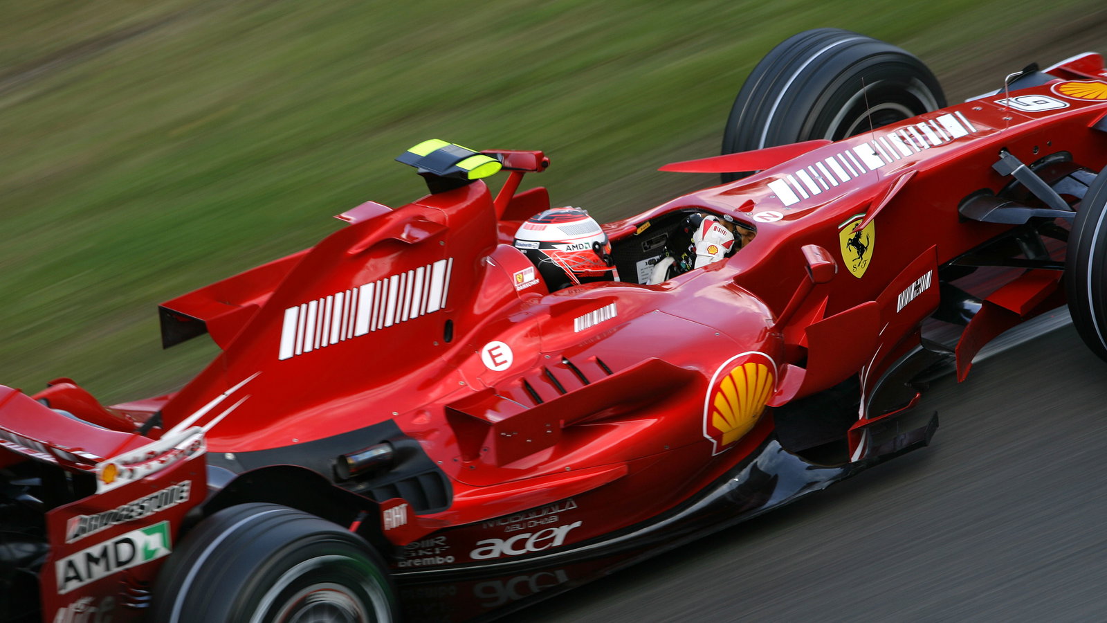 Kimi Raikkonen (FIN) Ferrari F2007, Belgian F1, Spa, 14-16th, September 2007