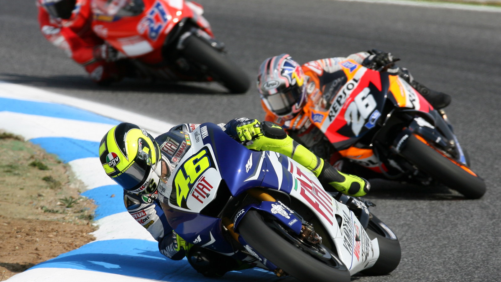 Valentino Rossi (ITA), Yamaha Factory Racing Team, Yamaha M1, 46, 2007 MotoGP World Championship,
