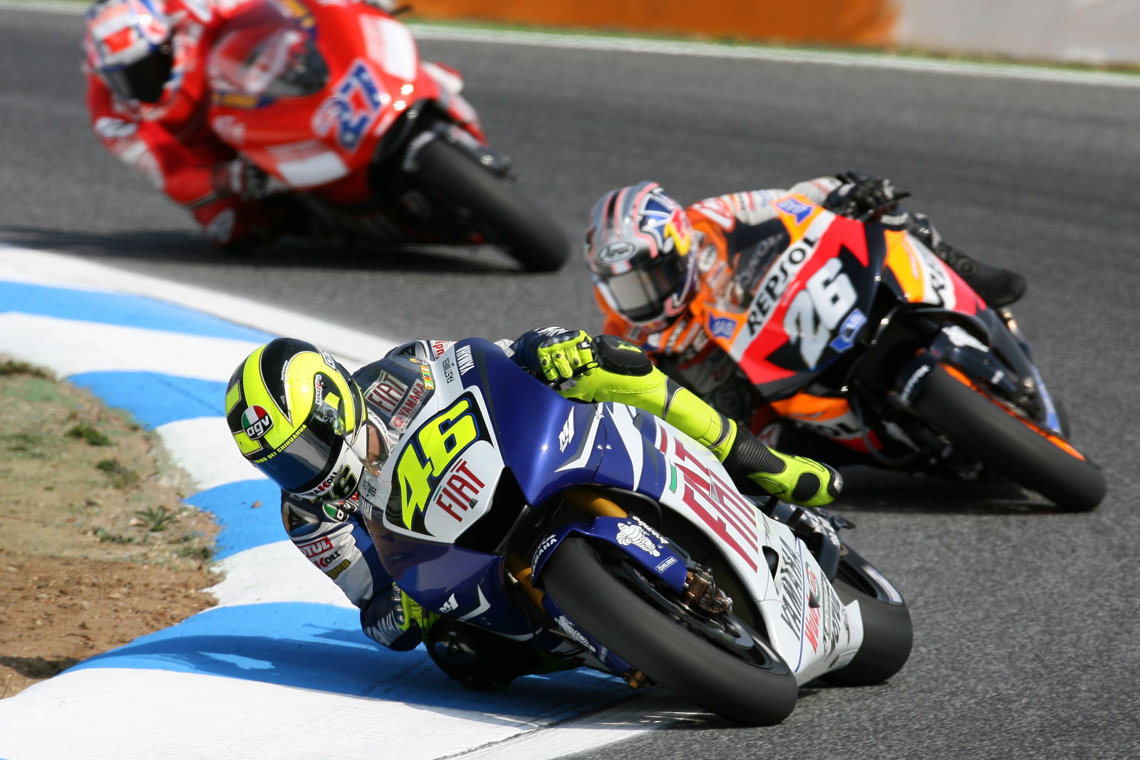 Valentino Rossi (ITA), Yamaha Factory Racing Team, Yamaha M1, 46, 2007 MotoGP World Championship,
