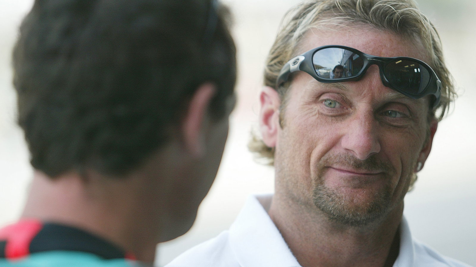 Foggy Talks With Corser, WSBK Assen, 2004