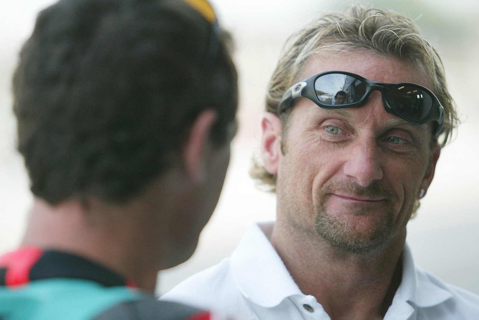 Foggy Talks With Corser, WSBK Assen, 2004