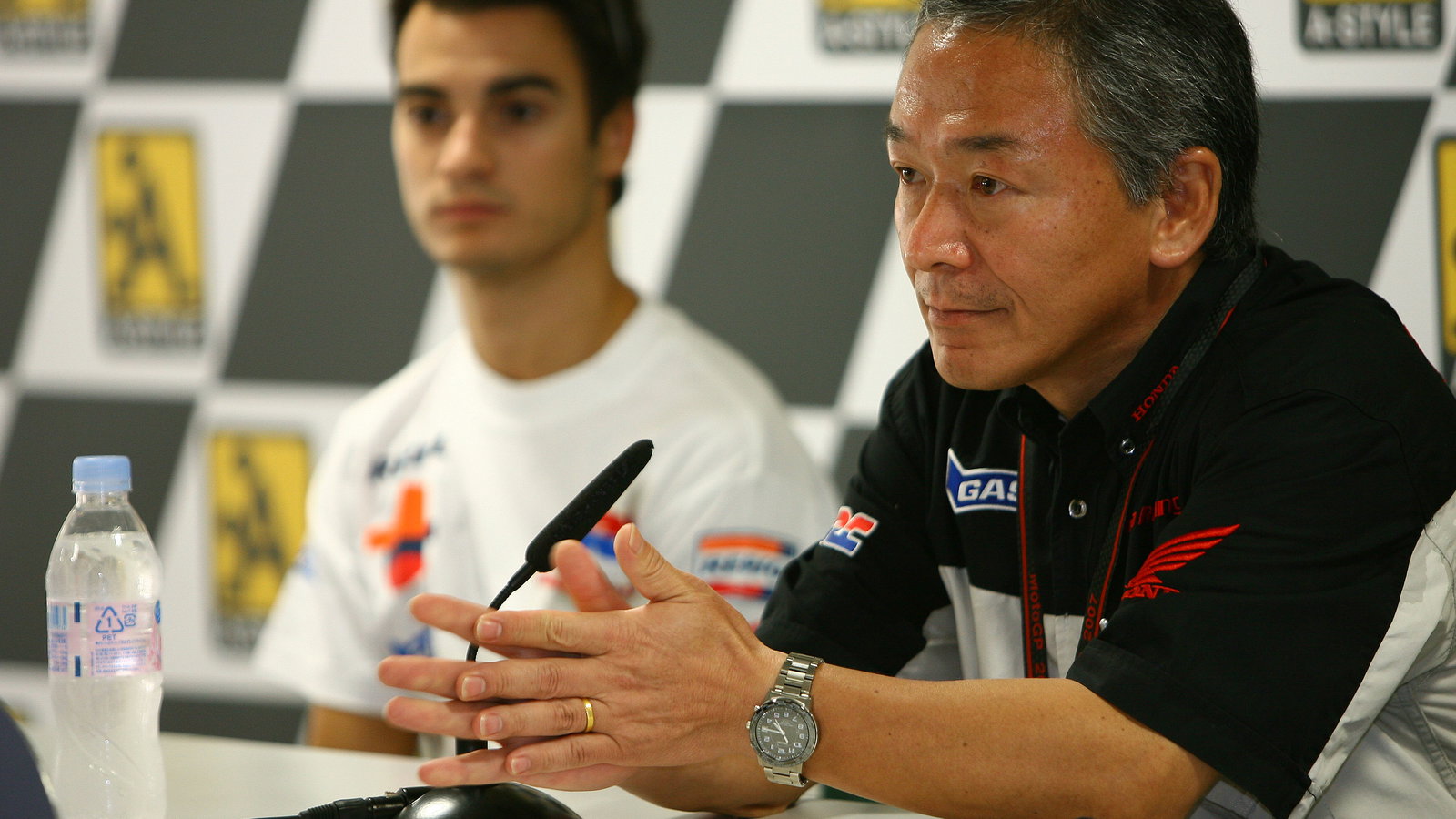 Pedrosa and Masumi Hamane, Japanese MotoGP 2007