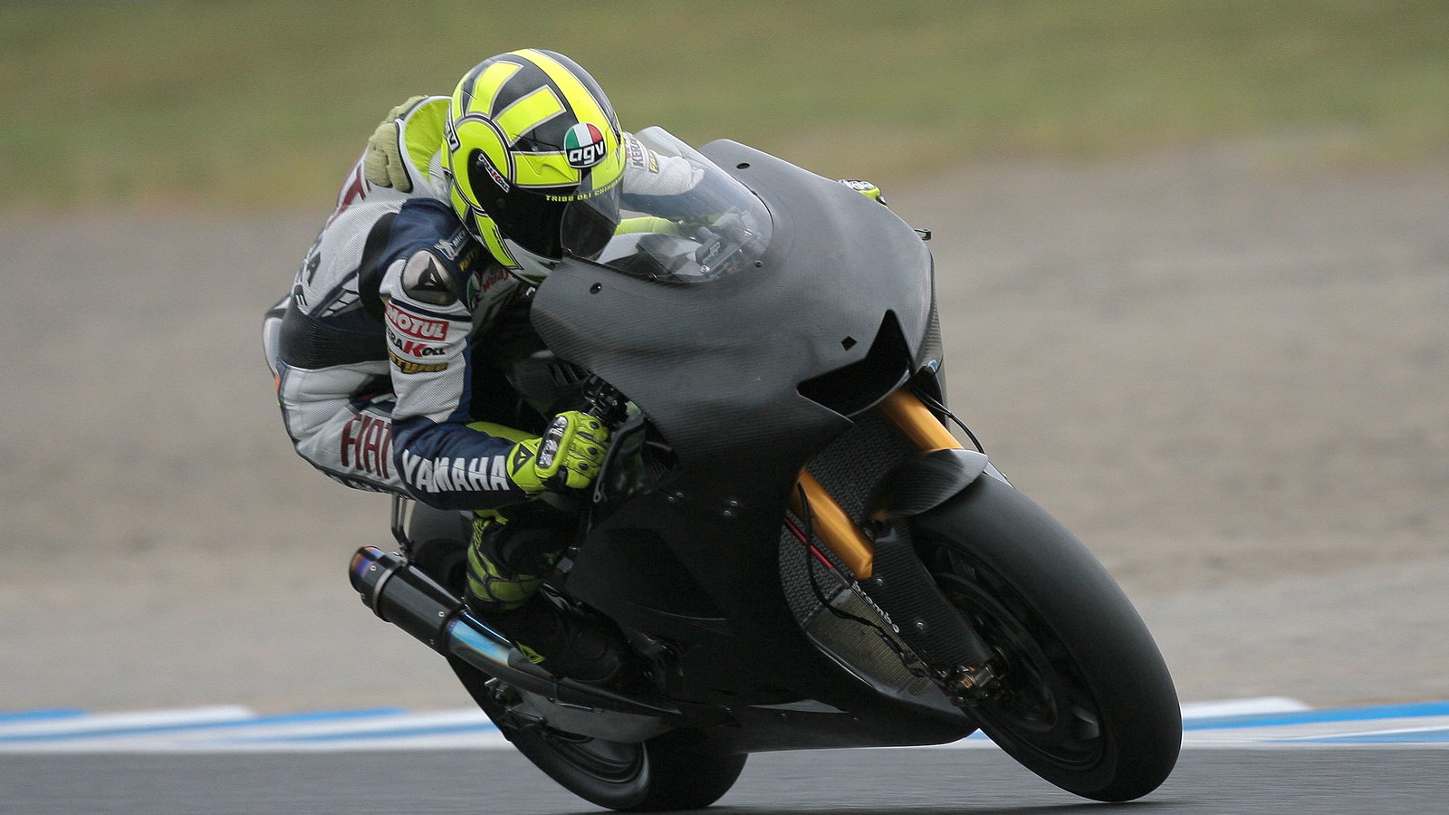 Rossi on new chassis Yamaha M1, Motegi MotoGP tests 2007