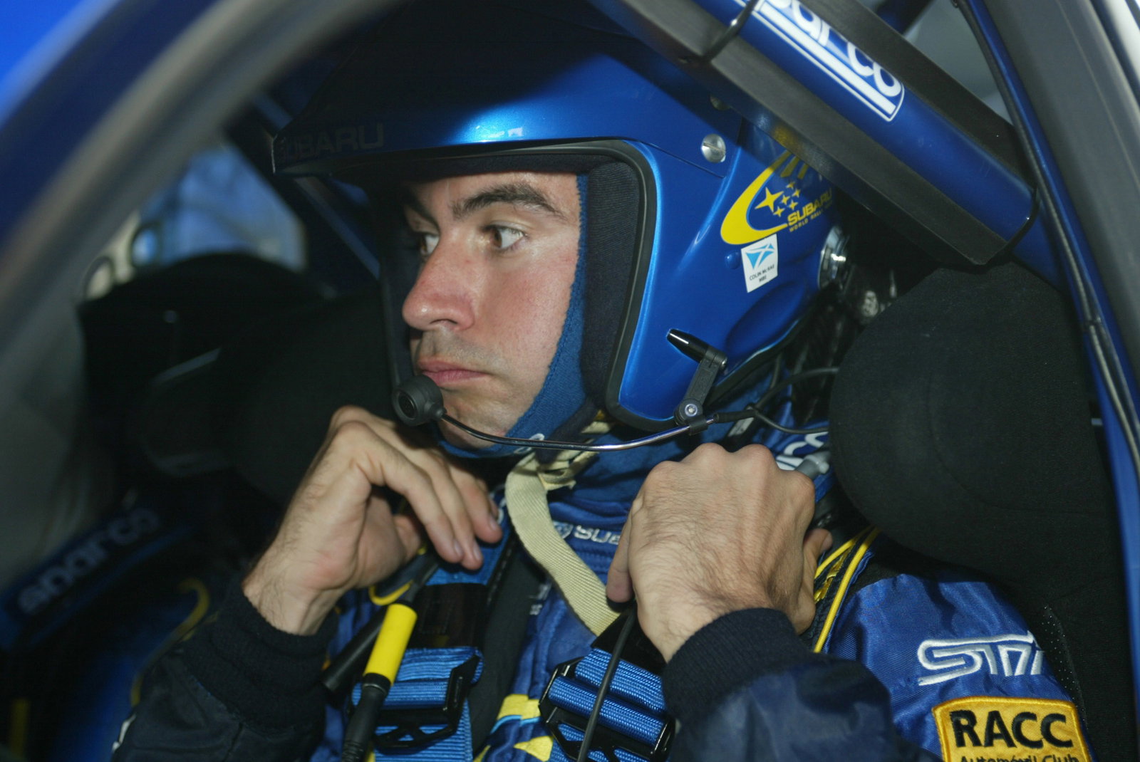 Xavier Pons (ESP), Subaru WRT. Rally Catalunya Costa Daurada, Spain. 5-7th Oct 2007.