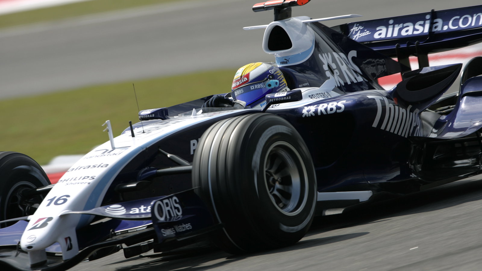Nico Rosberg (GER) Williams FW29, China F1, Shanghai, 5-7th, October 2007